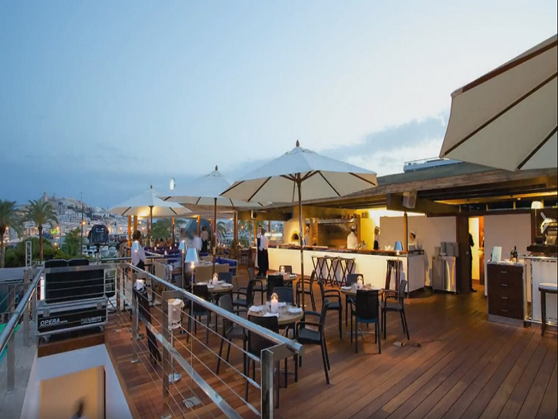 Terrace Restaurant Downtown Cipriani Ibiza